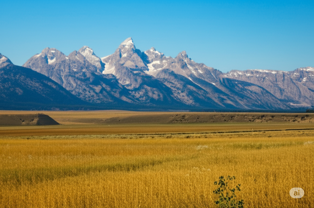 The Whispering Wonders of the Teton Range